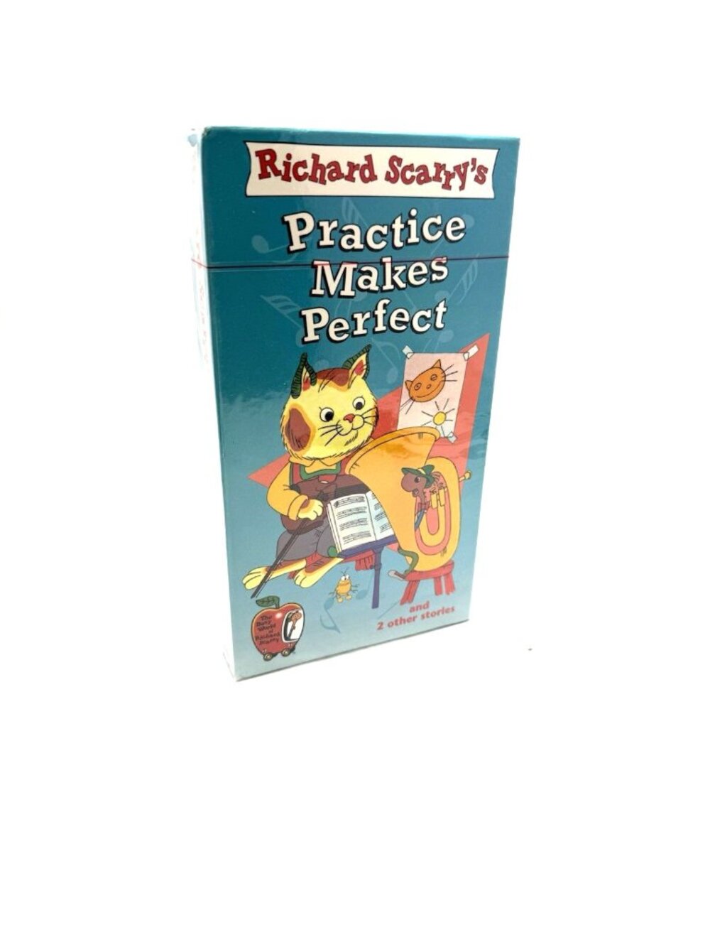 The Busy World of Richard Scarry - Practice Makes Perfect (VHS, 1998, Closed...